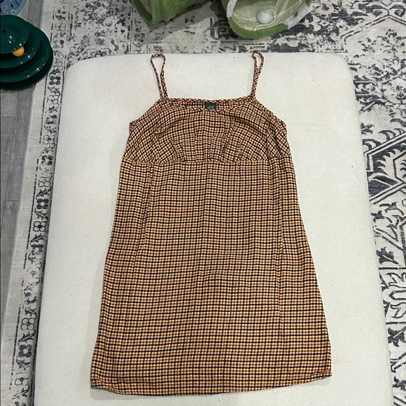 wild fable Dresses & Skirts - Plaid Print Wild Fable Spaghetti Strap Dress